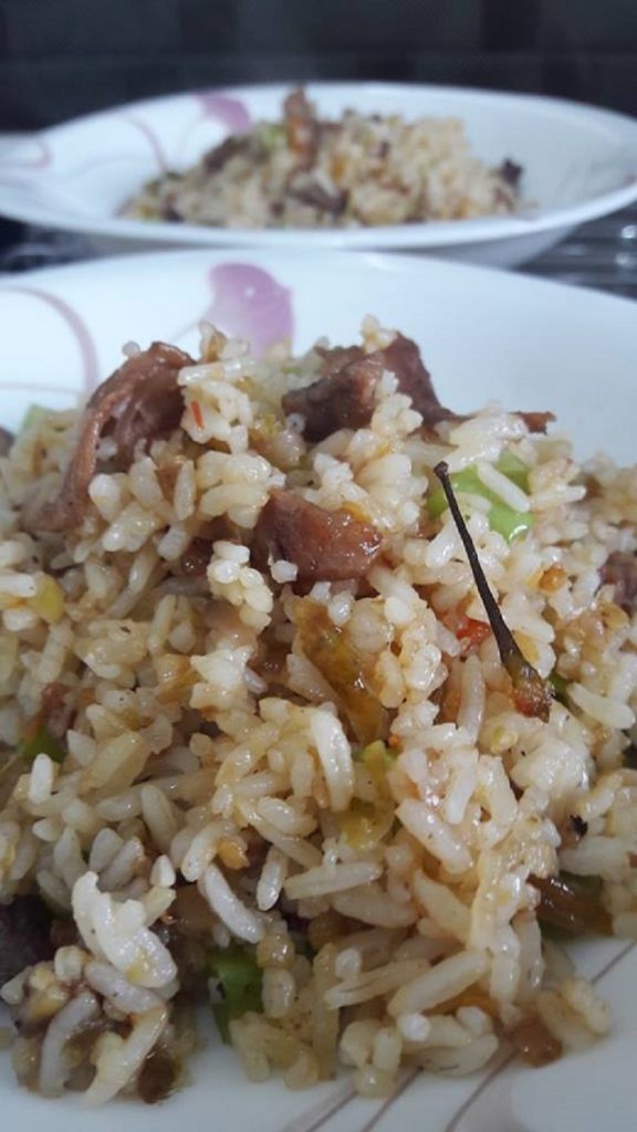 nasi goreng kampung daging