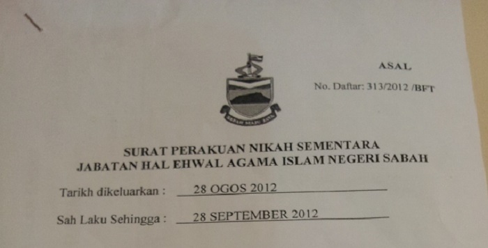 nikah sementara