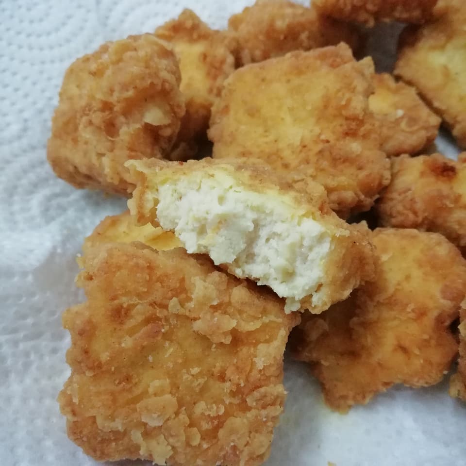 masakan dada ayam - nuget ayam