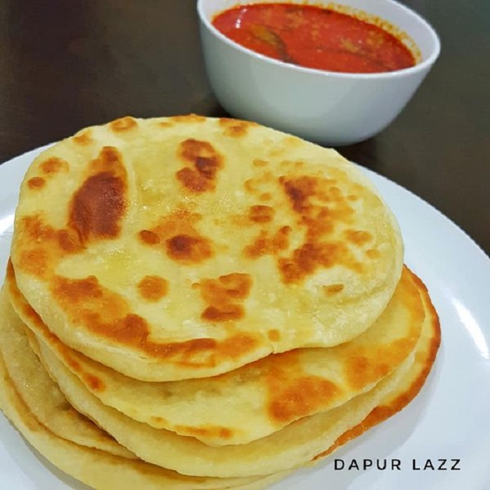 Roti paratha homemade berlapis