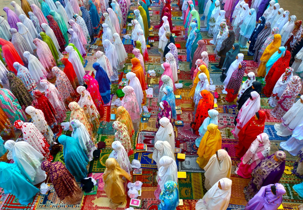Ilustrasi sejarah peperangan dalam Islam pada bulan Syawal.