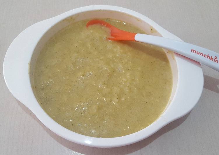 resepi bubur nasi bayi