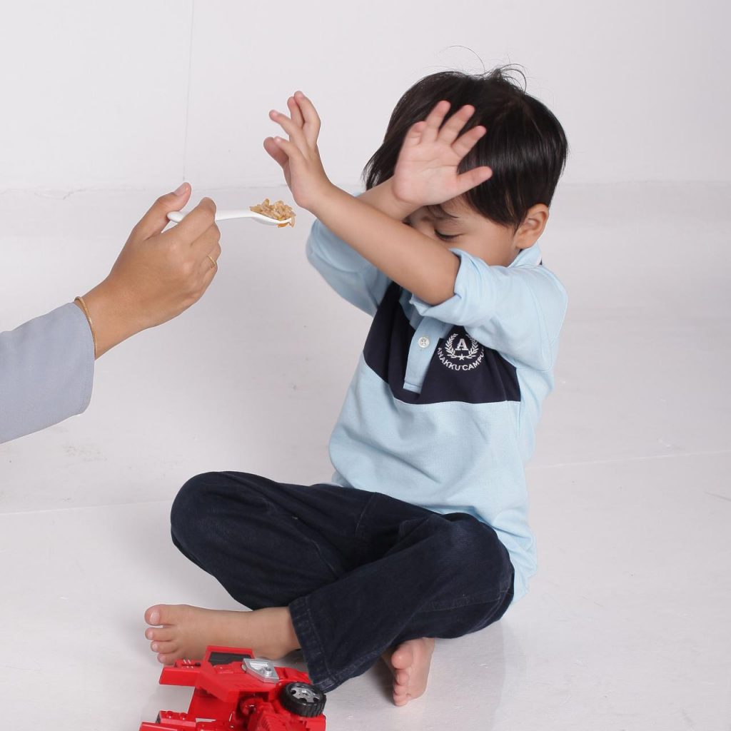 anak tak nak makan