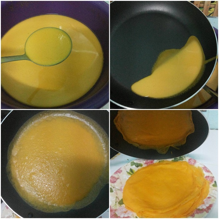 durian crepe