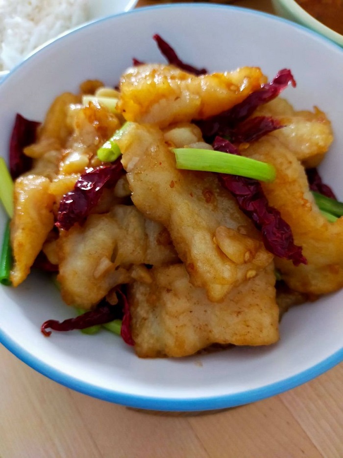 Ikan dori masak plum