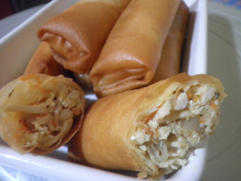popiah cendawan cheese