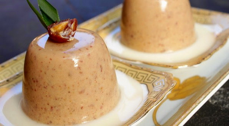 puding jagung kurma