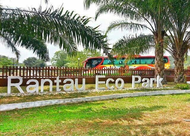 Ruang hijau dan haiwan di Rantau Eco Park