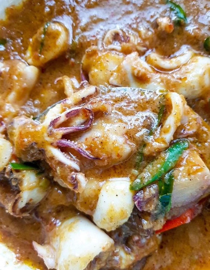 rendang sotong