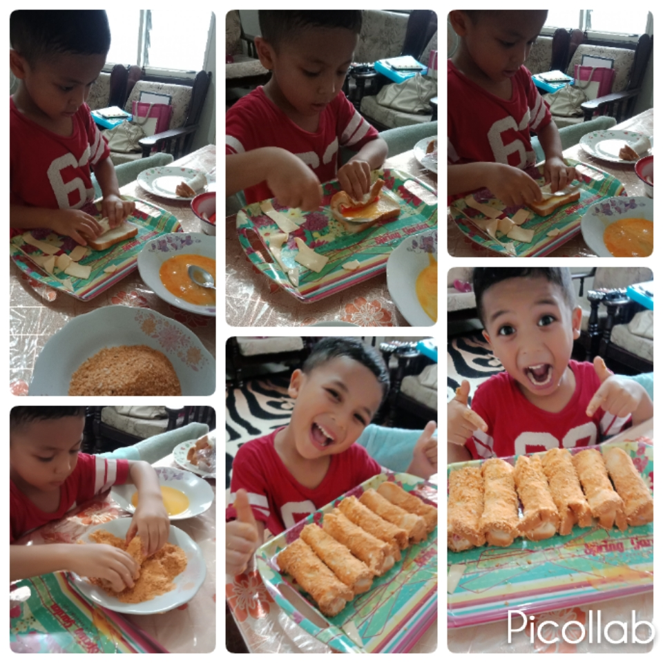 Roti ketam yang rangup