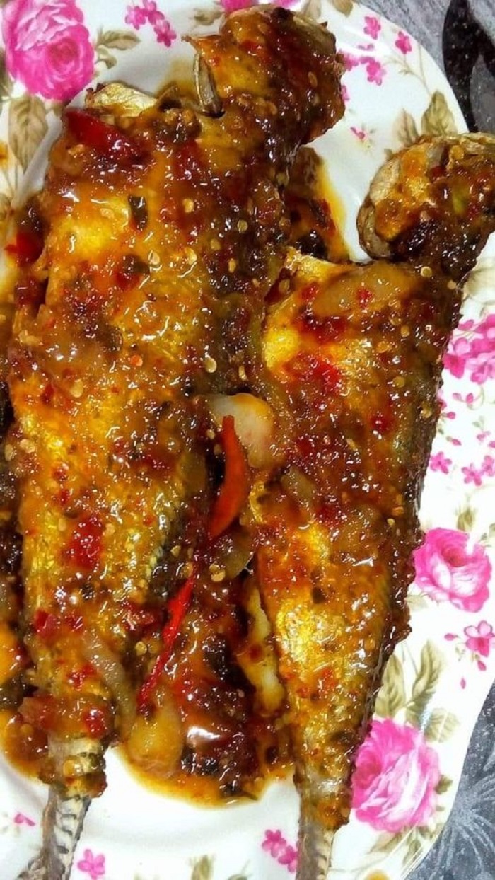 Ikan cencaru sambal belacan