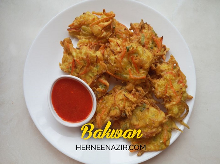Cucur sayur hijau