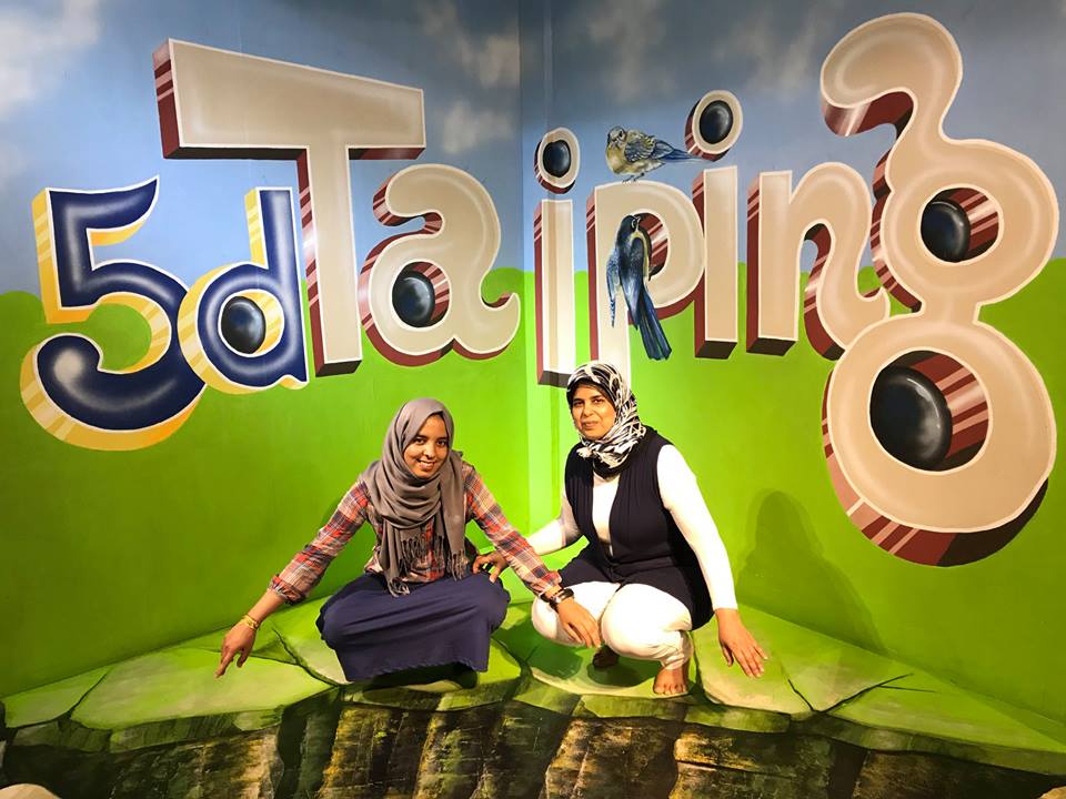 Lukisan 3D di 5D Art Paradise Taiping