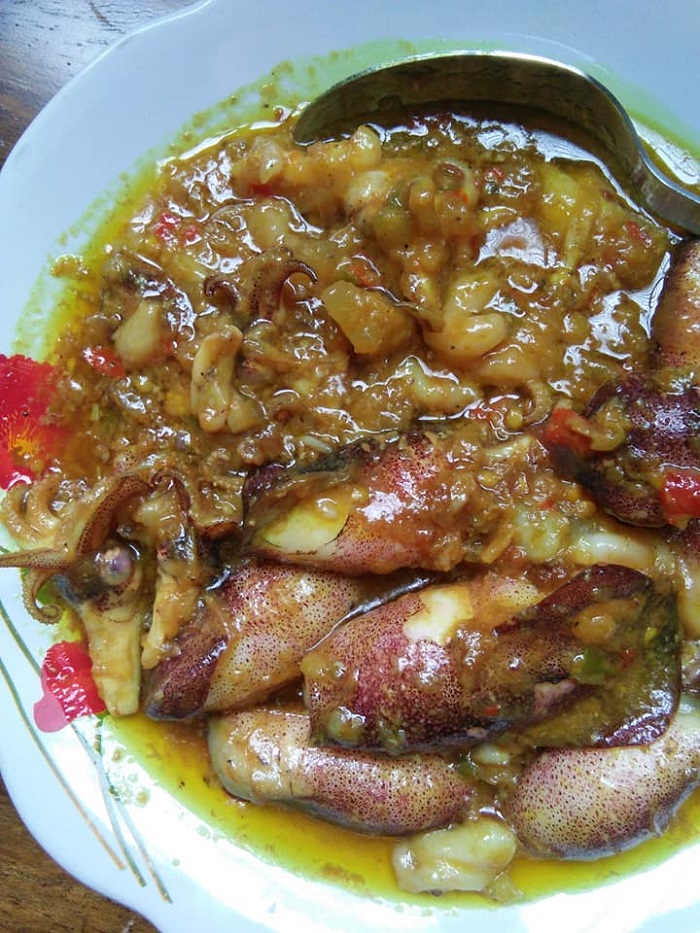 Sambal cili api sotong merah pedas