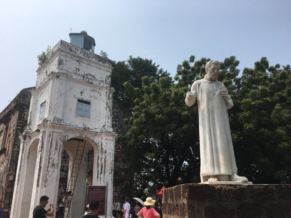 Bangunan bersejarah Gereja St. Paul di atas bukit Melaka