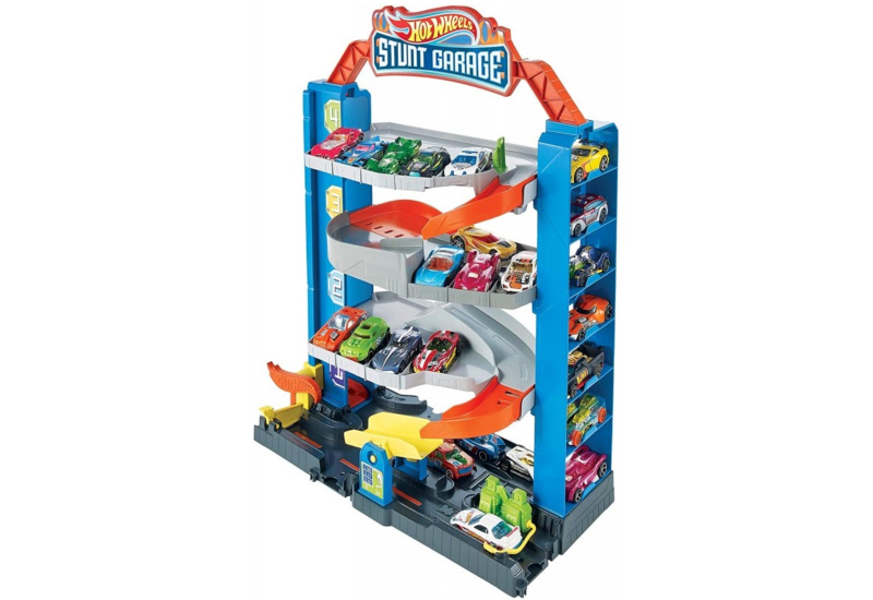 Set trek kereta Hot Wheels