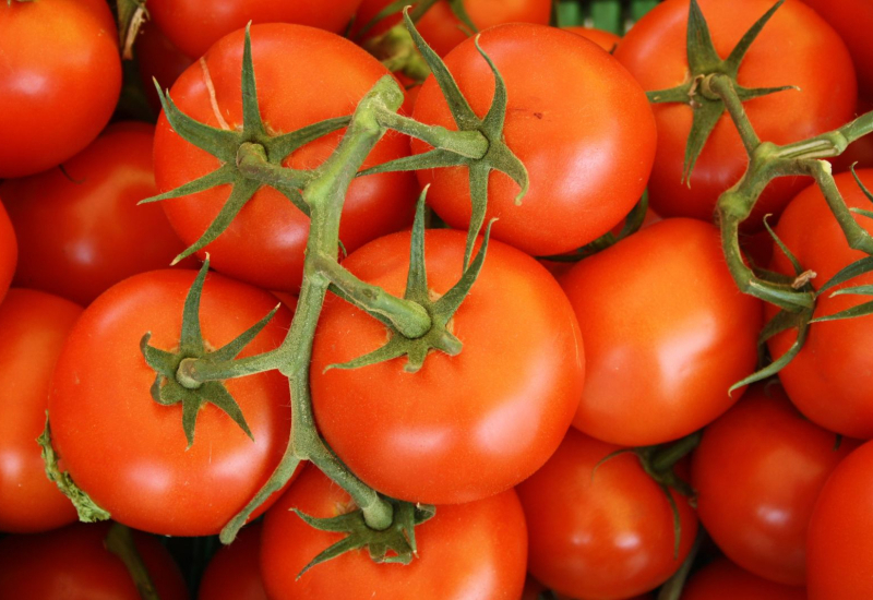 Tomato merah segar sebagai penawar jerawat