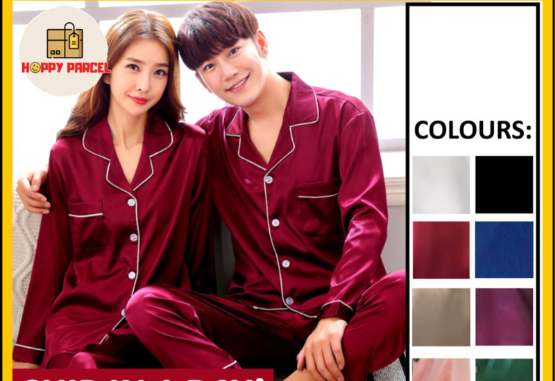 Baju tidur wanita selesa berwarna lembut