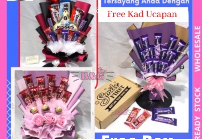 Kotak coklat sebagai hadiah istimewa
