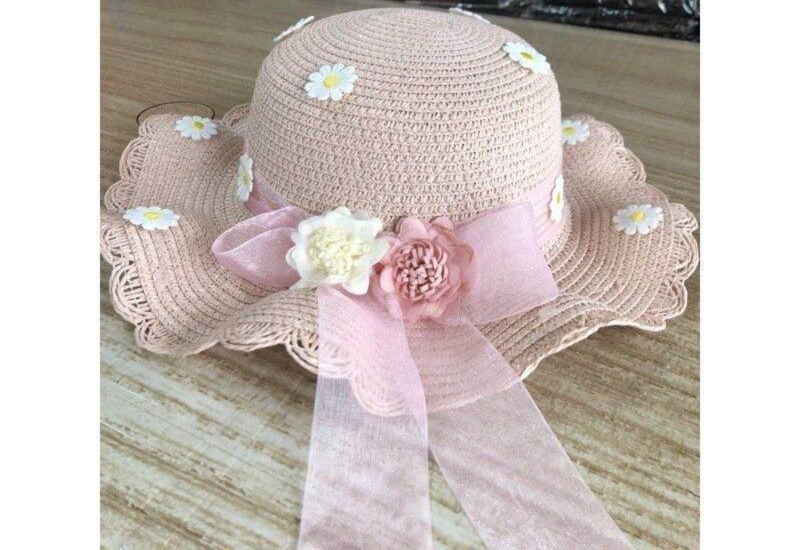 Topi pantai reka bentuk kanak-kanak