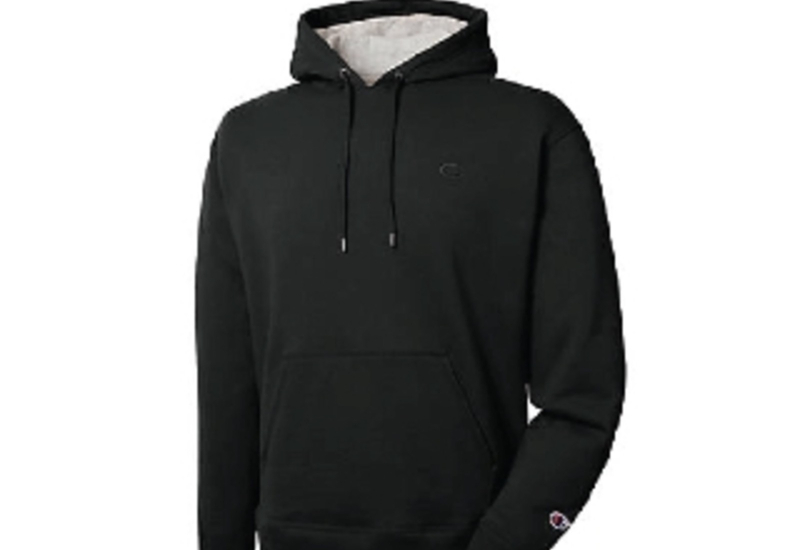 Hoodie lelaki berwarna gelap
