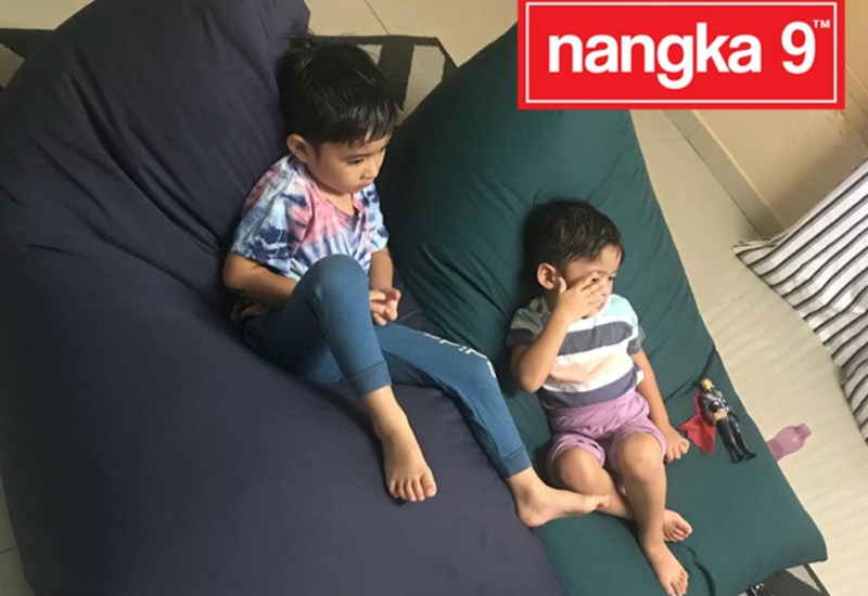 Kerusi bean bag yang lembut