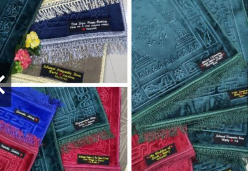 Set kelengkapan ibadah sebagai hadiah