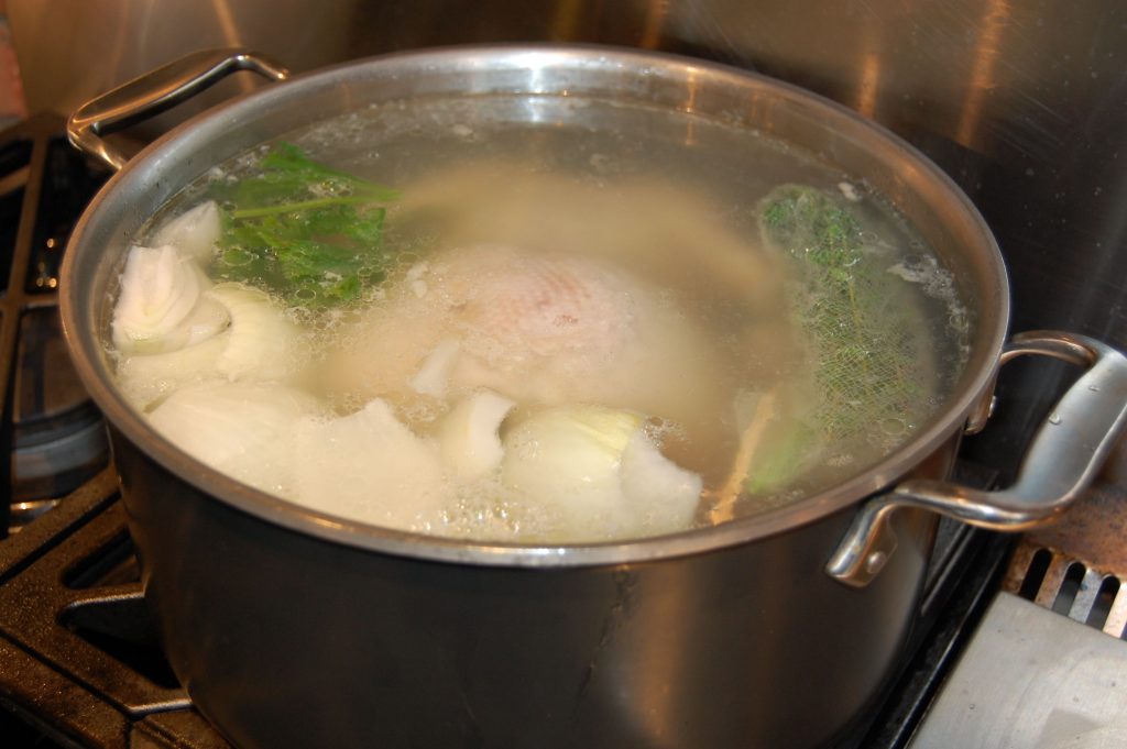 cara buat stok ayam untuk bayi