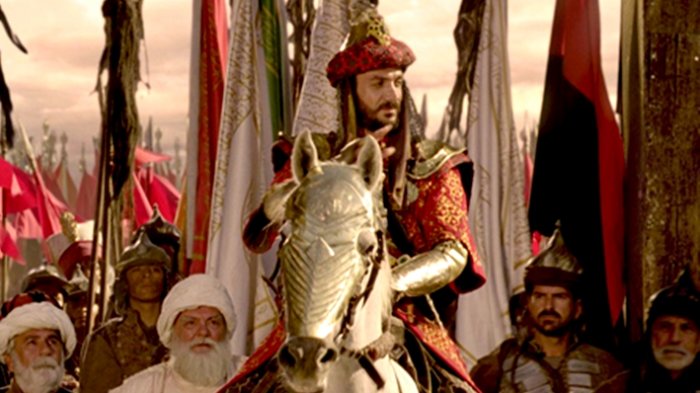 Gambar potret bersejarah Sultan Muhammad Al-Fatih, penakluk Konstantinopel.