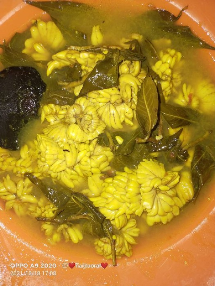 Asam pedas susu ikan patin berkuah