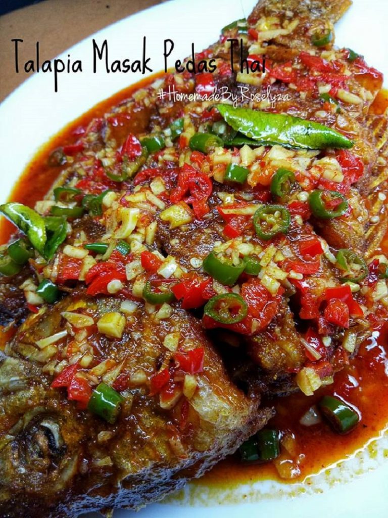 talapia masak pedas thai