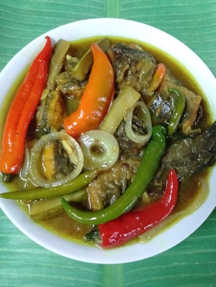 Ikan keli masak taucu berkuah pekat