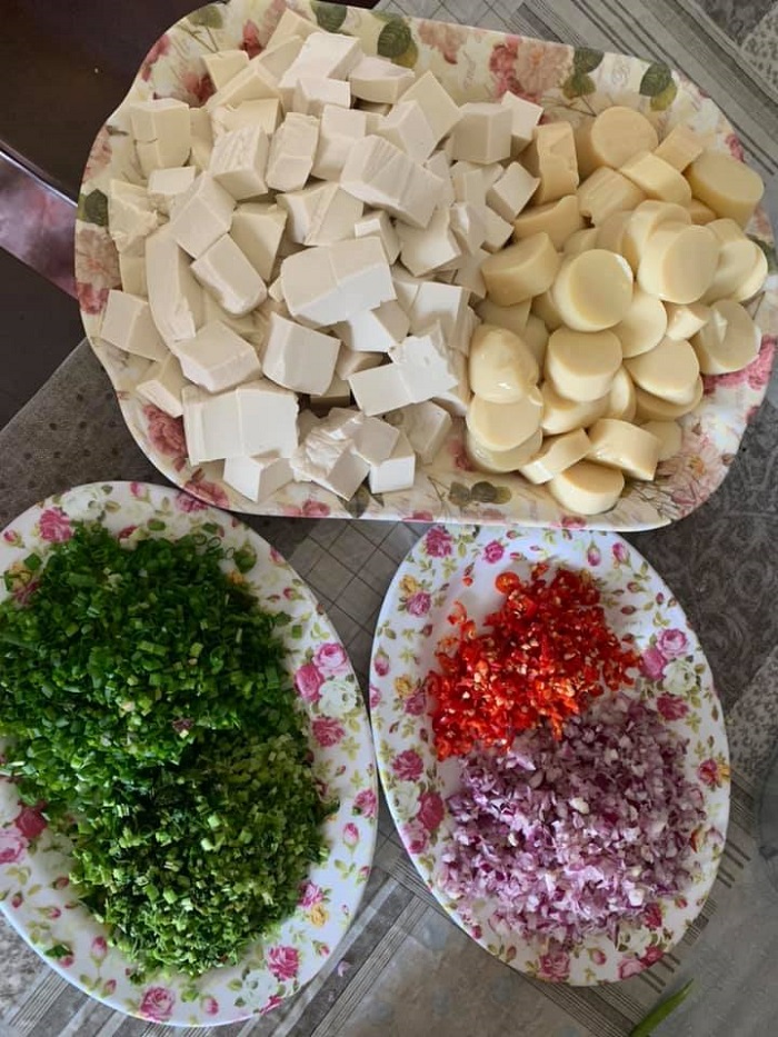 tauhu kukus