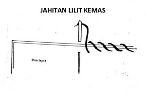 jenis jahitan tangan