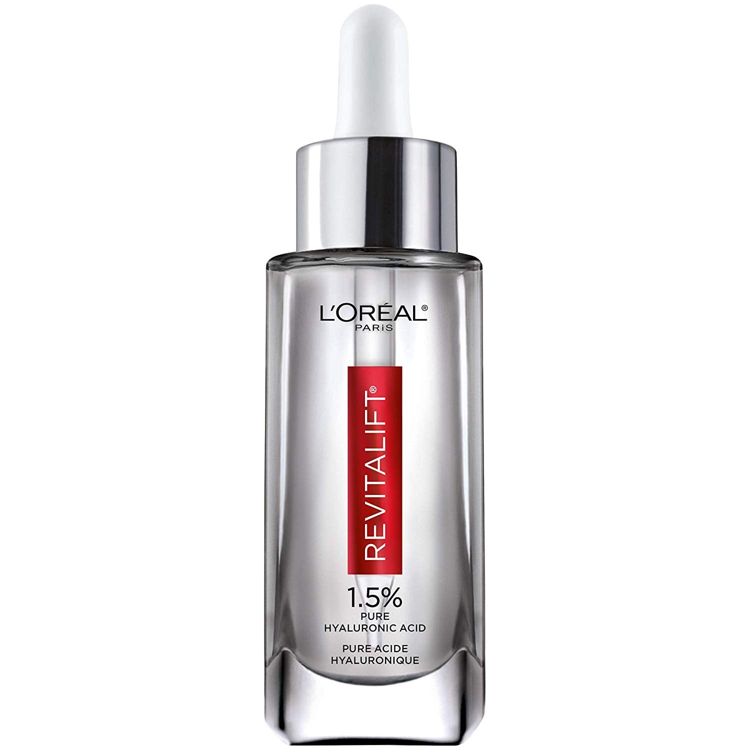 Pelbagai botol serum terbaik untuk kulit wajah tersusun bersama.
