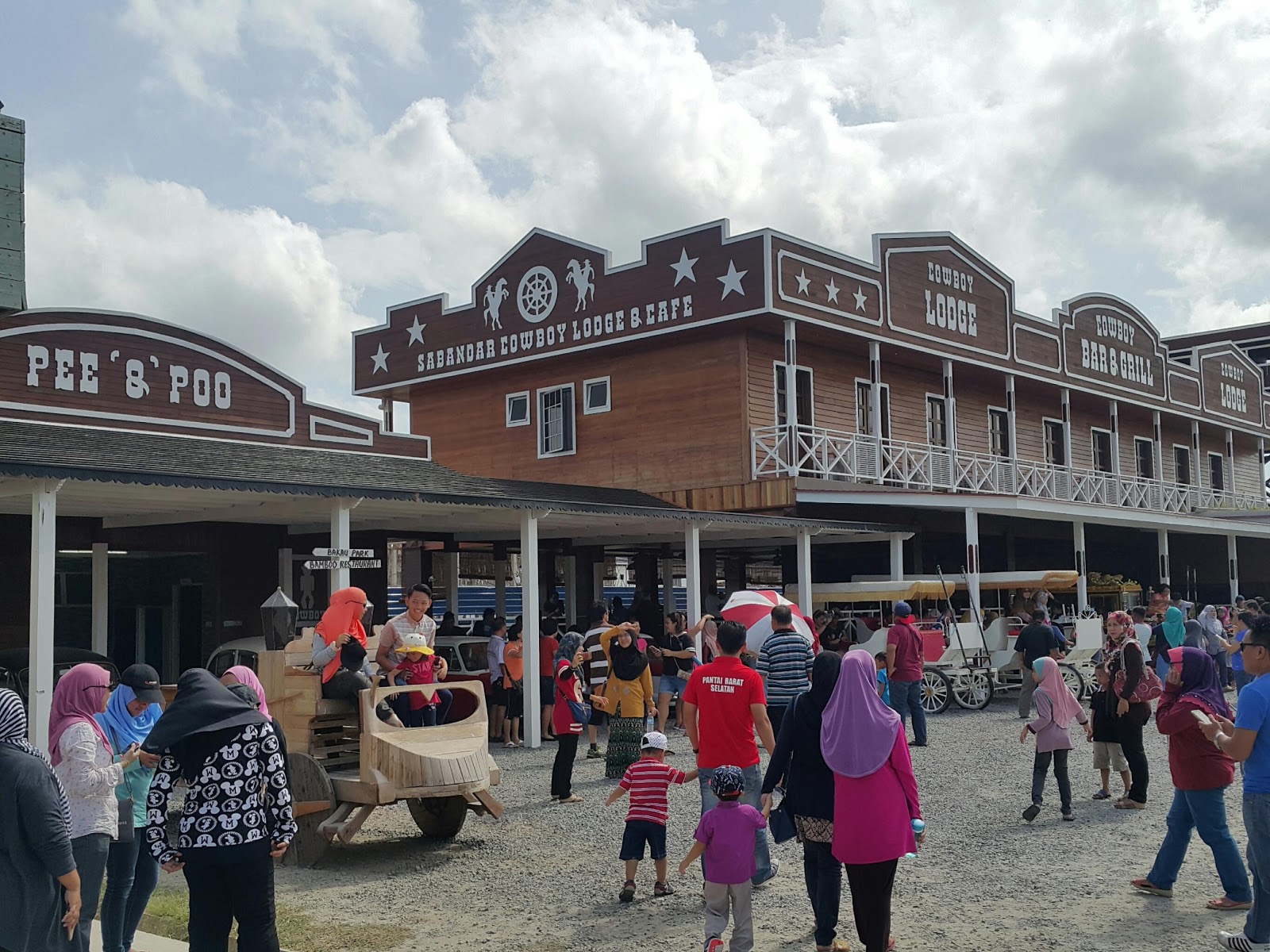 Cowboy Town di Tuaran Sabah