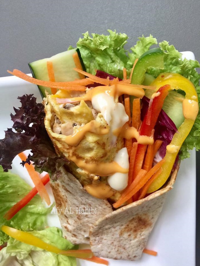 wrap omelette rolls